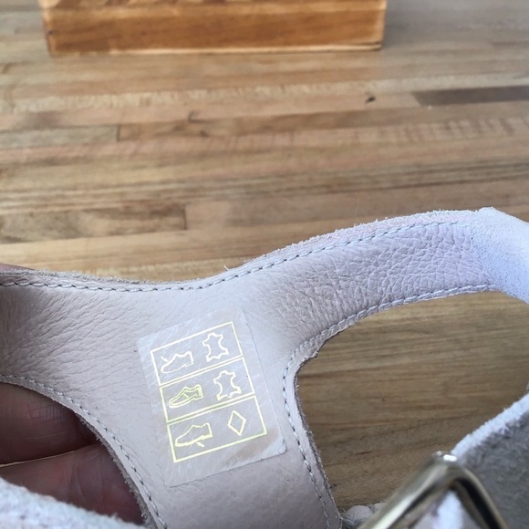 Anthropologie Gaimo Suede Fisherman Espadrille Platforms. Buff  US 8 EU 39 NWT - Picture 10 of 12